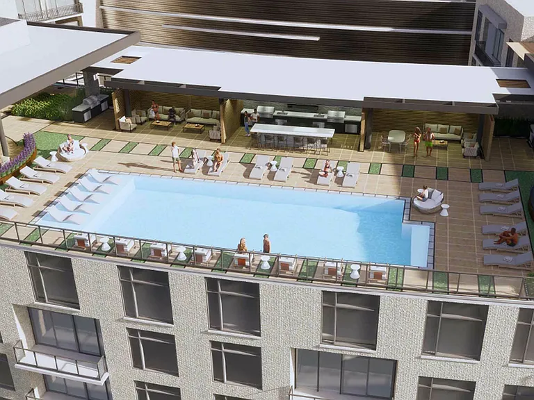 Pool Deck Aerial View