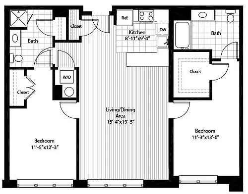 Floor plan B7