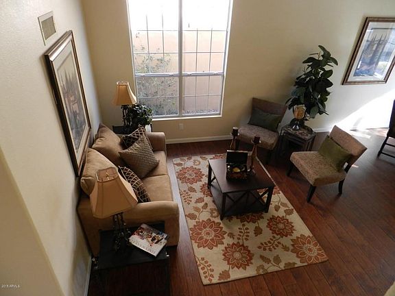 living room from stariway