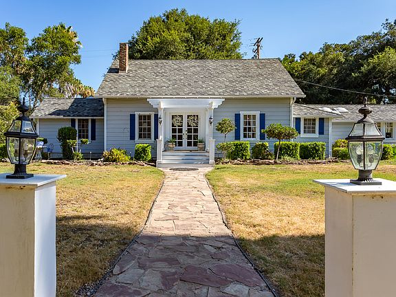 Welcoming stone walkway