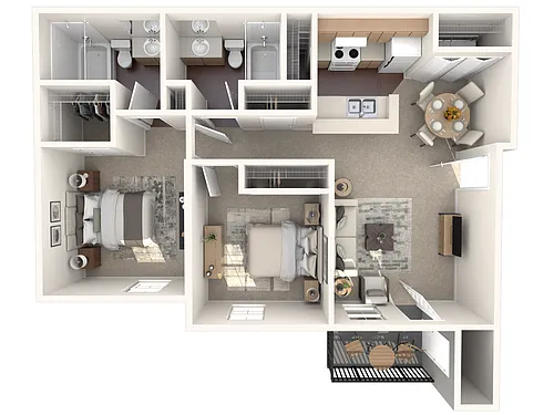 Floor plan The Oltorf Classic