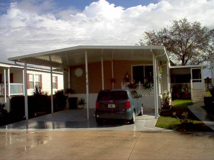 Front on view of home