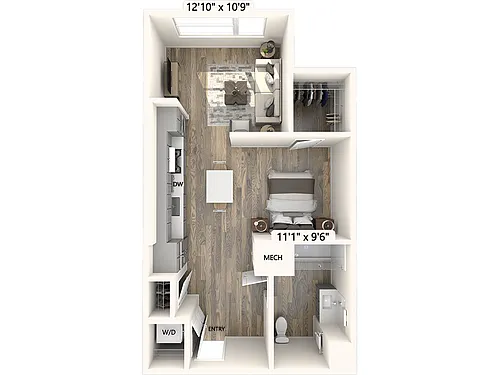 Floor plan S1-612sf