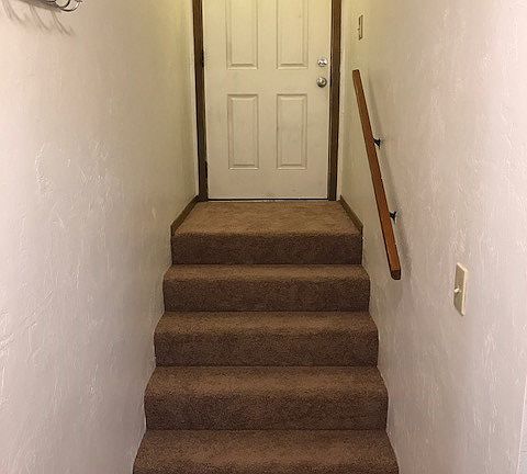 Stairs down from Entry