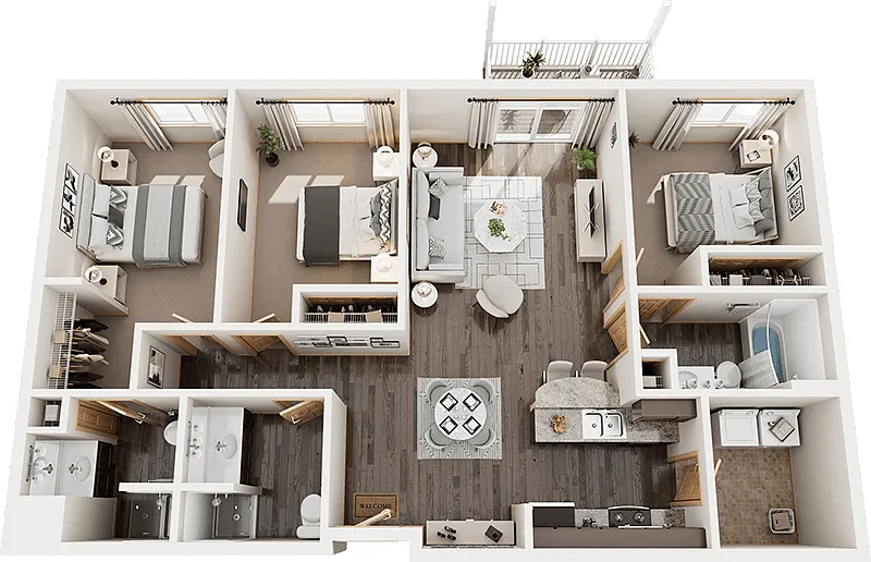Floor plan Hawk