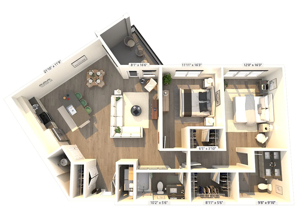Floor plan C7
