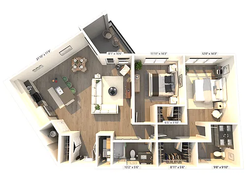 Floor plan C7