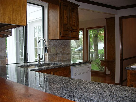 New granite counter tops