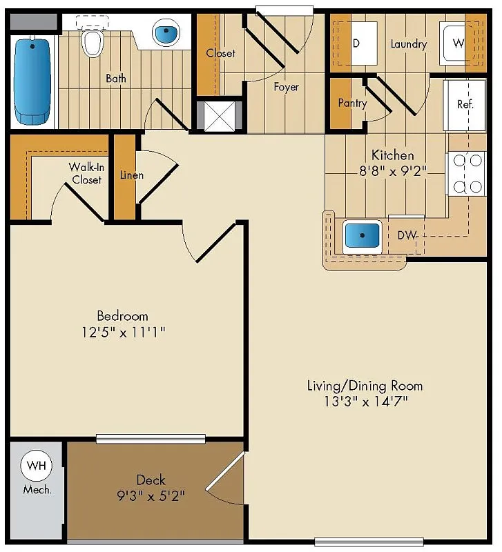 Floor plan Delancy