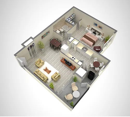 Floor plan A1RP