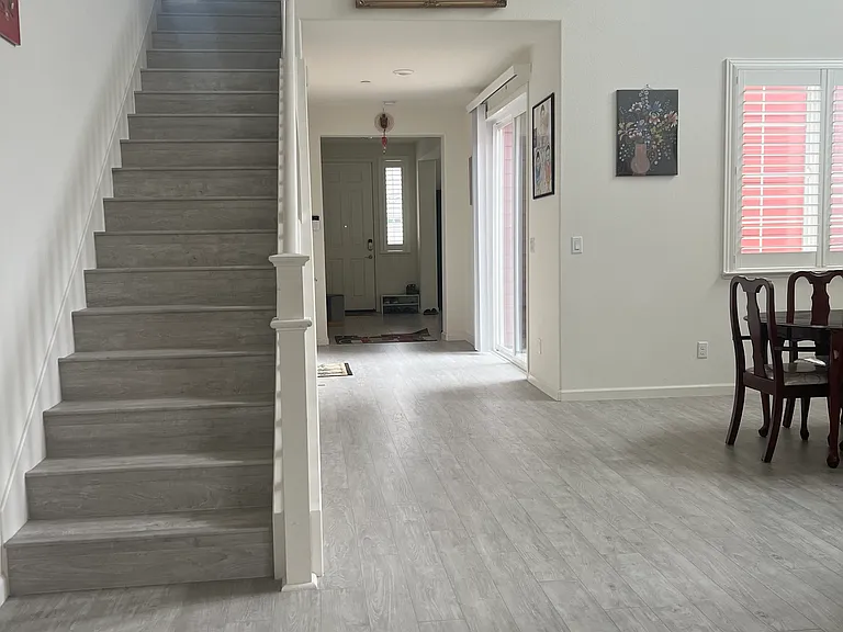 Stairs to second floor