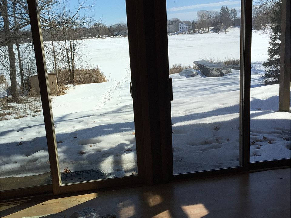 Lake view family room