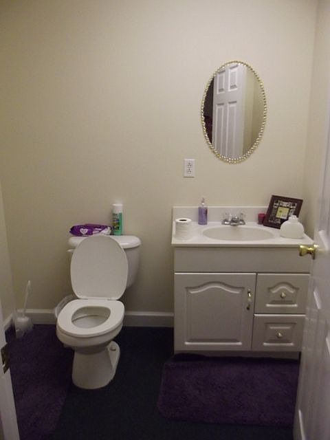 HALF BATH IN BASEMENT