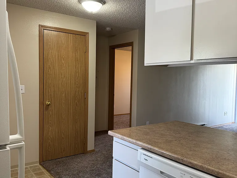 The Villa 1 Bed Kitchen-Hall- Closet