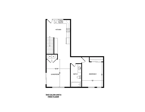 Floor plan 4x2B
