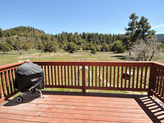 back deck & backyard