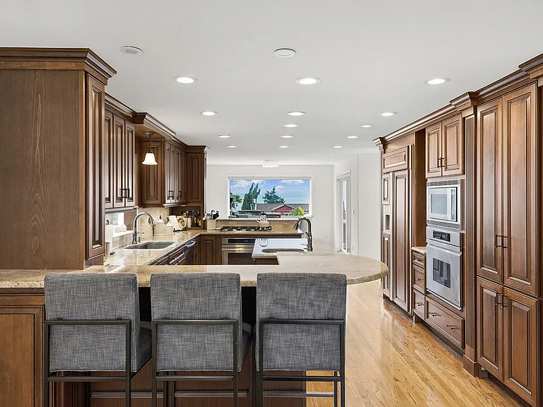 Kitchen and Dining Room from Family Room