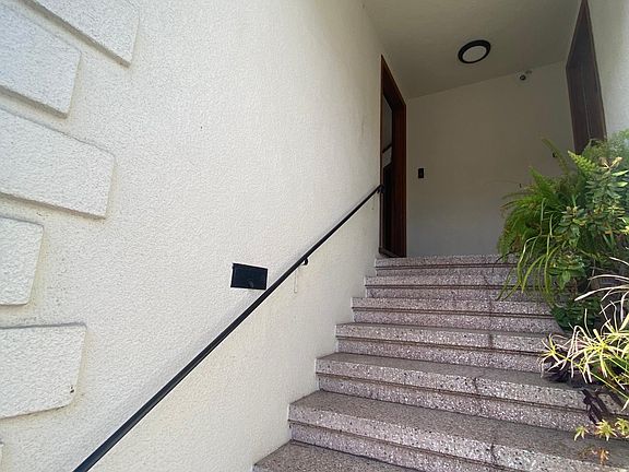 Stairs to front door