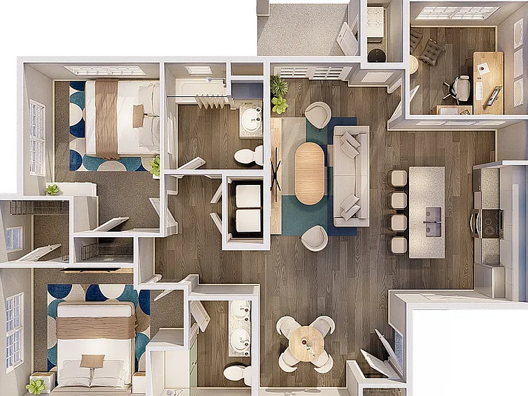 Maplewood 2 Bedroom 2 Bath With Den Maplewood 2 Bedroom 2 Bath With Den
