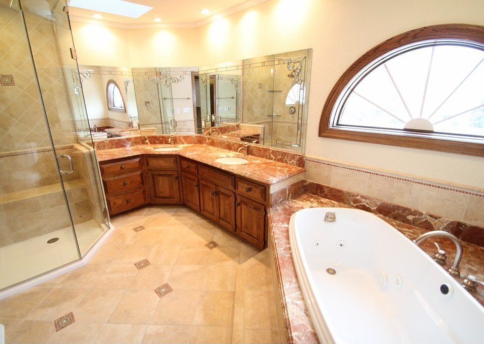 Fabulous UPDATED Marble Master Bath