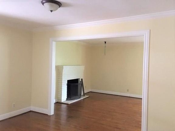 formal dining room with hardwood floors- off formal living room