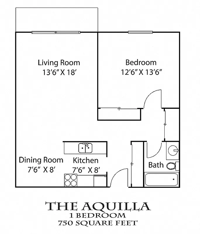 Floor plan Aquilla