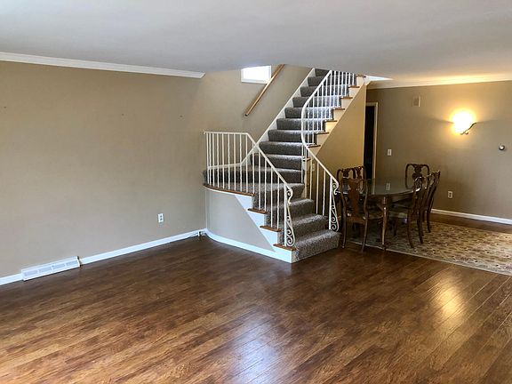 Main level. Living and dining room.
