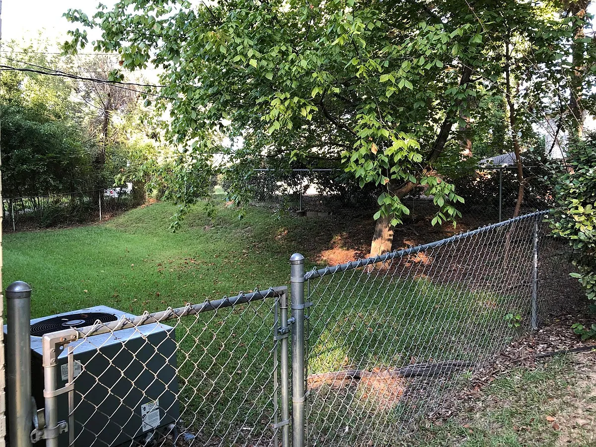 Fenced backyard - 3201 Jeff Davis Drive Ext