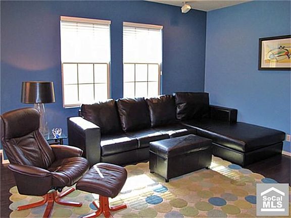 Modern, bright, open living room