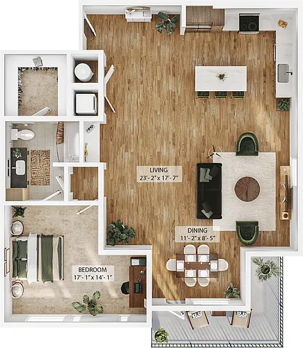 Floor plan A24