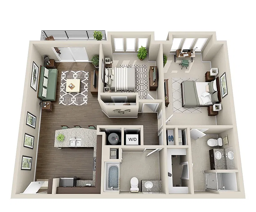 Floor plan Grandin