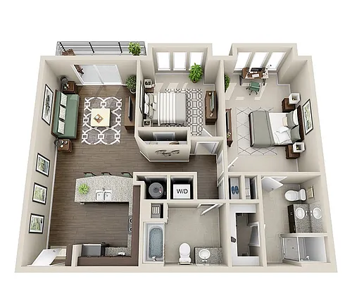 Floor plan Grandin