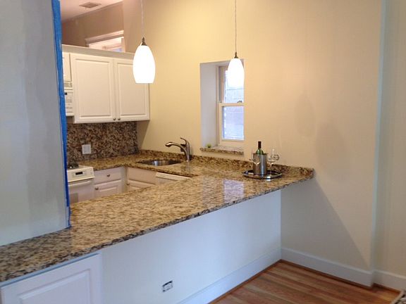 Counter seating area