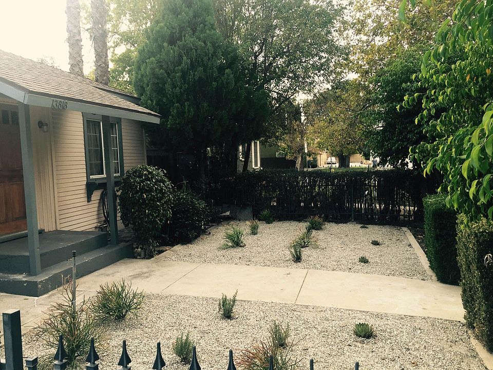 fenced in west part of front yard