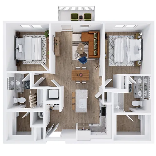 Floor plan B1