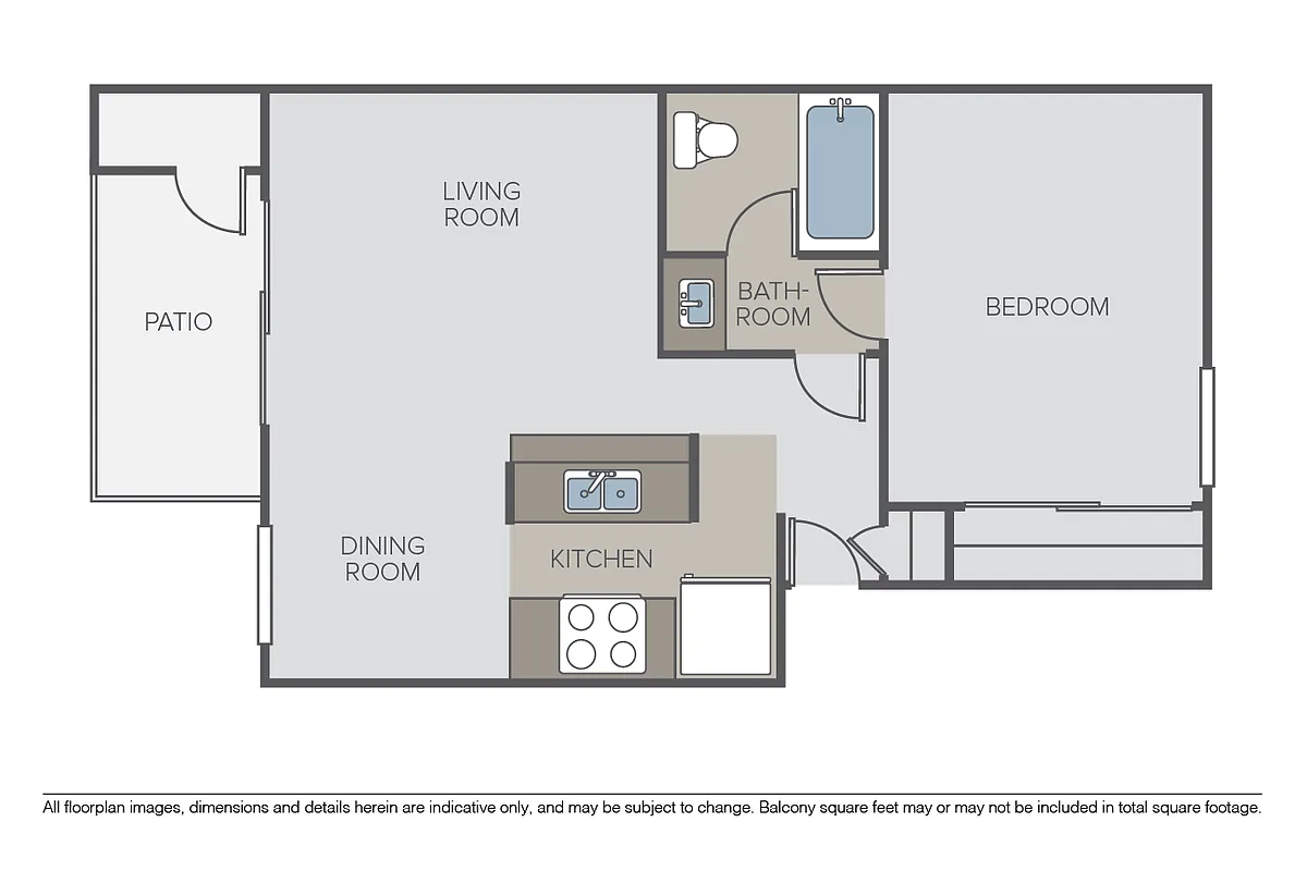 Floor plan Plan 1A