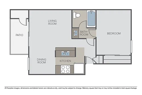 Floor plan Plan 1A
