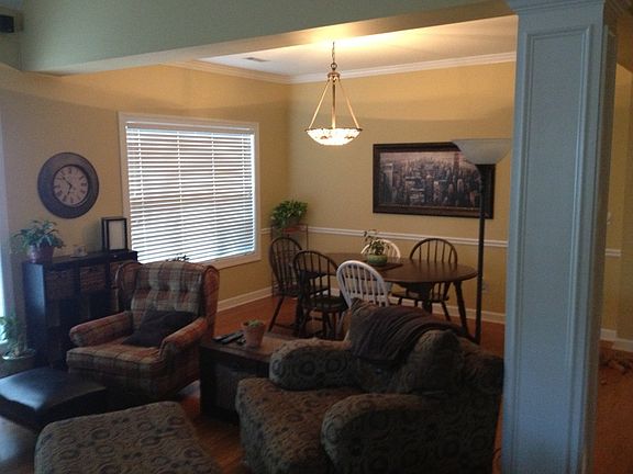 Open Concept Dining and Living Room