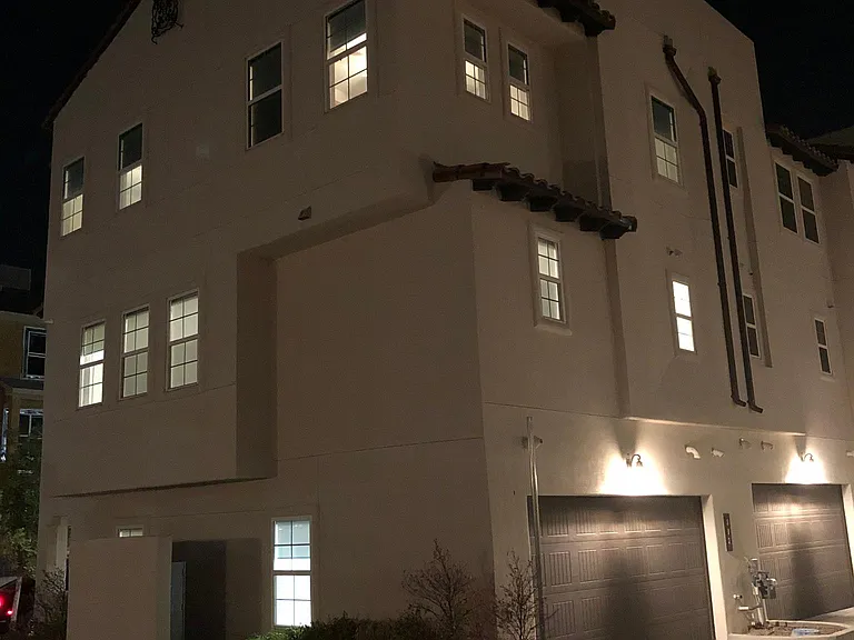 Exterior view at night