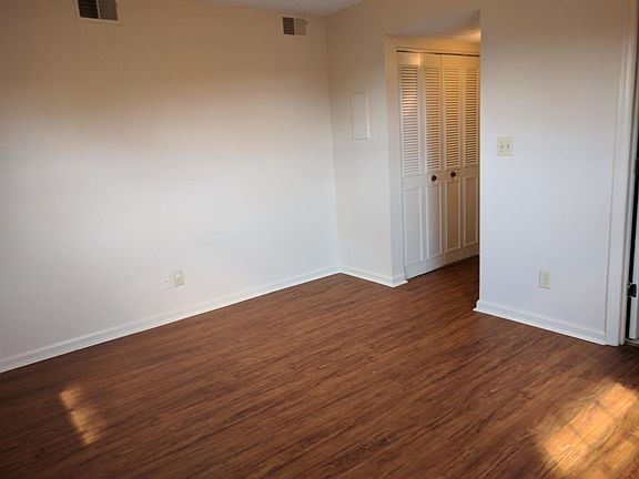 Master Bedroom with view to hall and closets