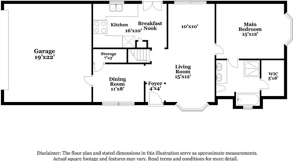 3 bed, 2.0 bath, 1328 sqft, $1,930 — Photo 2