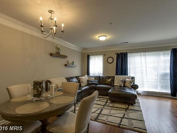 Gleaming wood floors