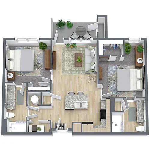 Floor plan B1