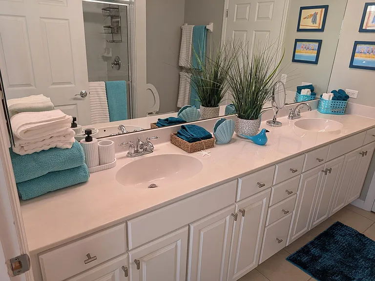 Master Bathroom double sink
