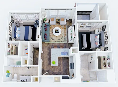 Floor plan B3