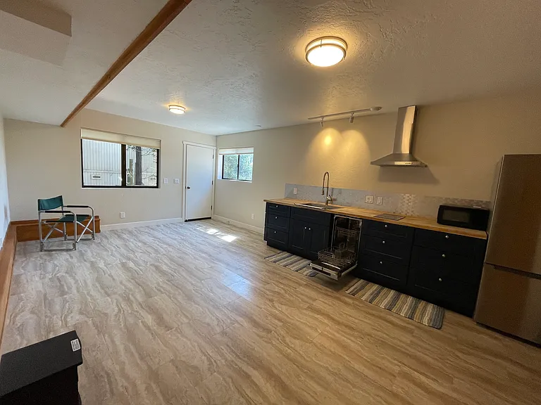 Open living & kitchen