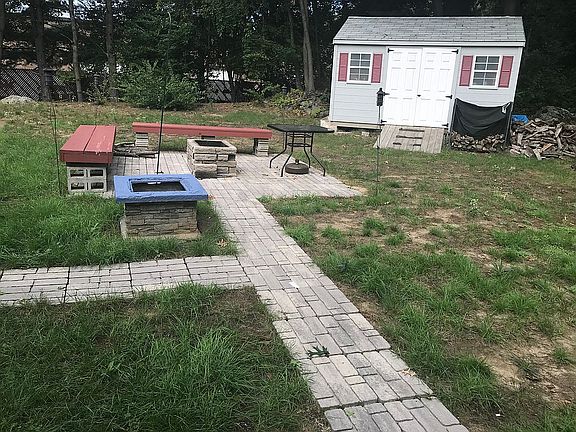 Fire pit area