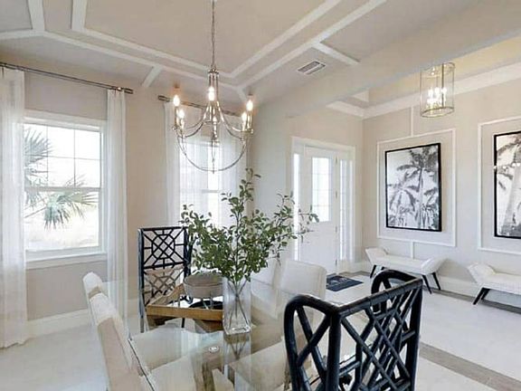 Formal dining area