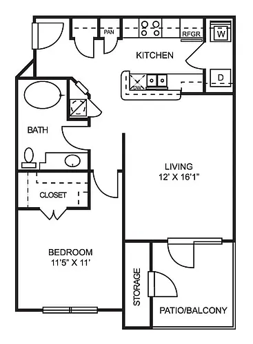 Floor plan A1