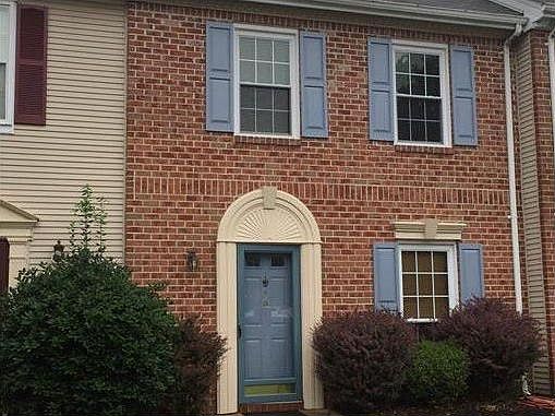 Brick front of house